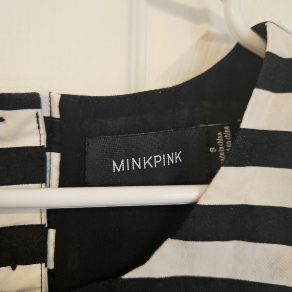 MINKPINK Striped Tank Size Small - Picture 3 of 3